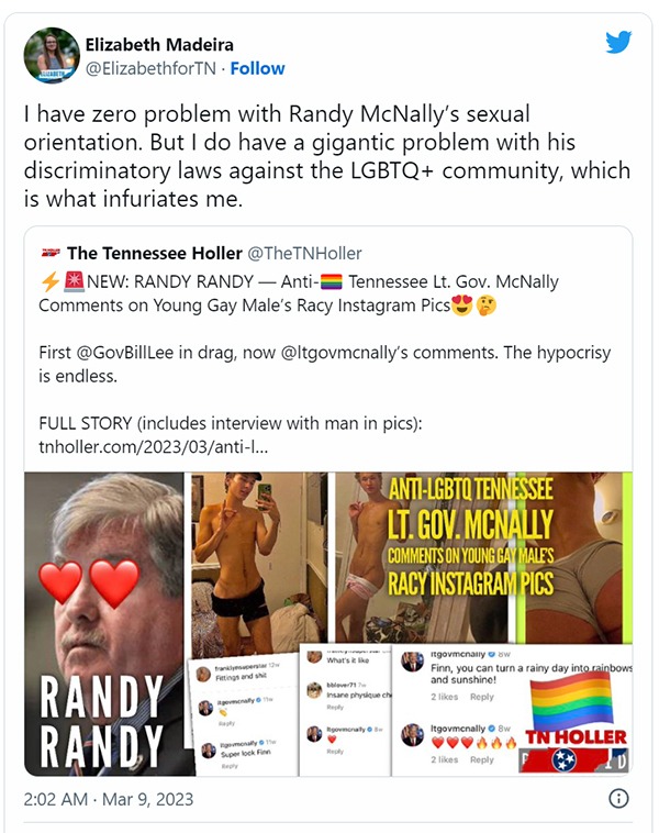 Randy McNally loves gay Instagram